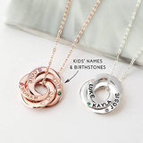 Necklace with Birthstones